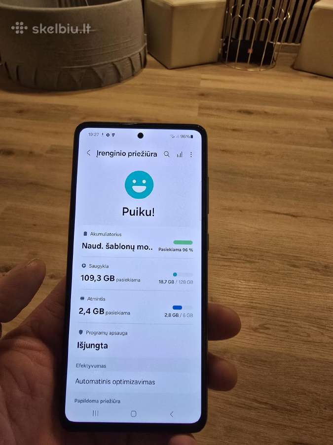 Samsung telefonas a52s5g
