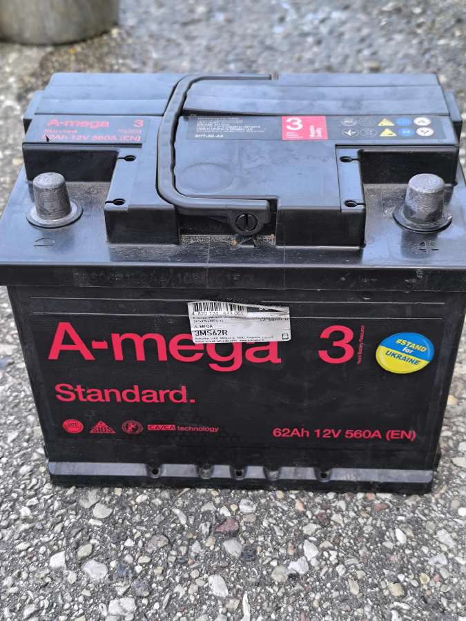 Parduodu gera akumuliatoriu 62ah 560a
