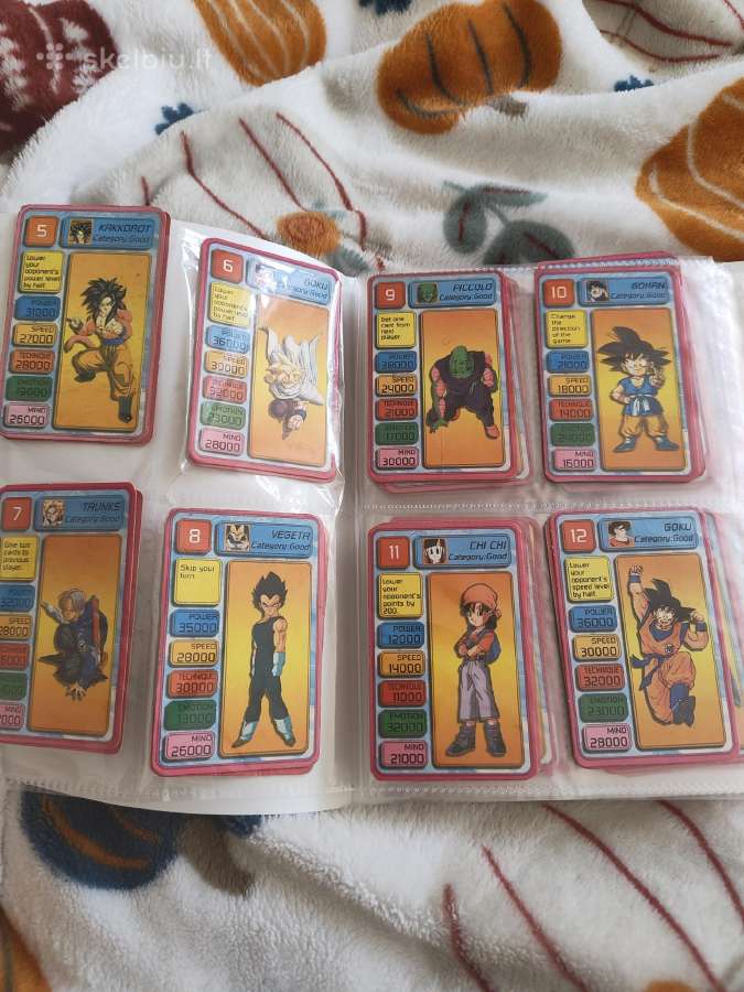 Dragon ball korteles - nuotraukos Nr. 2