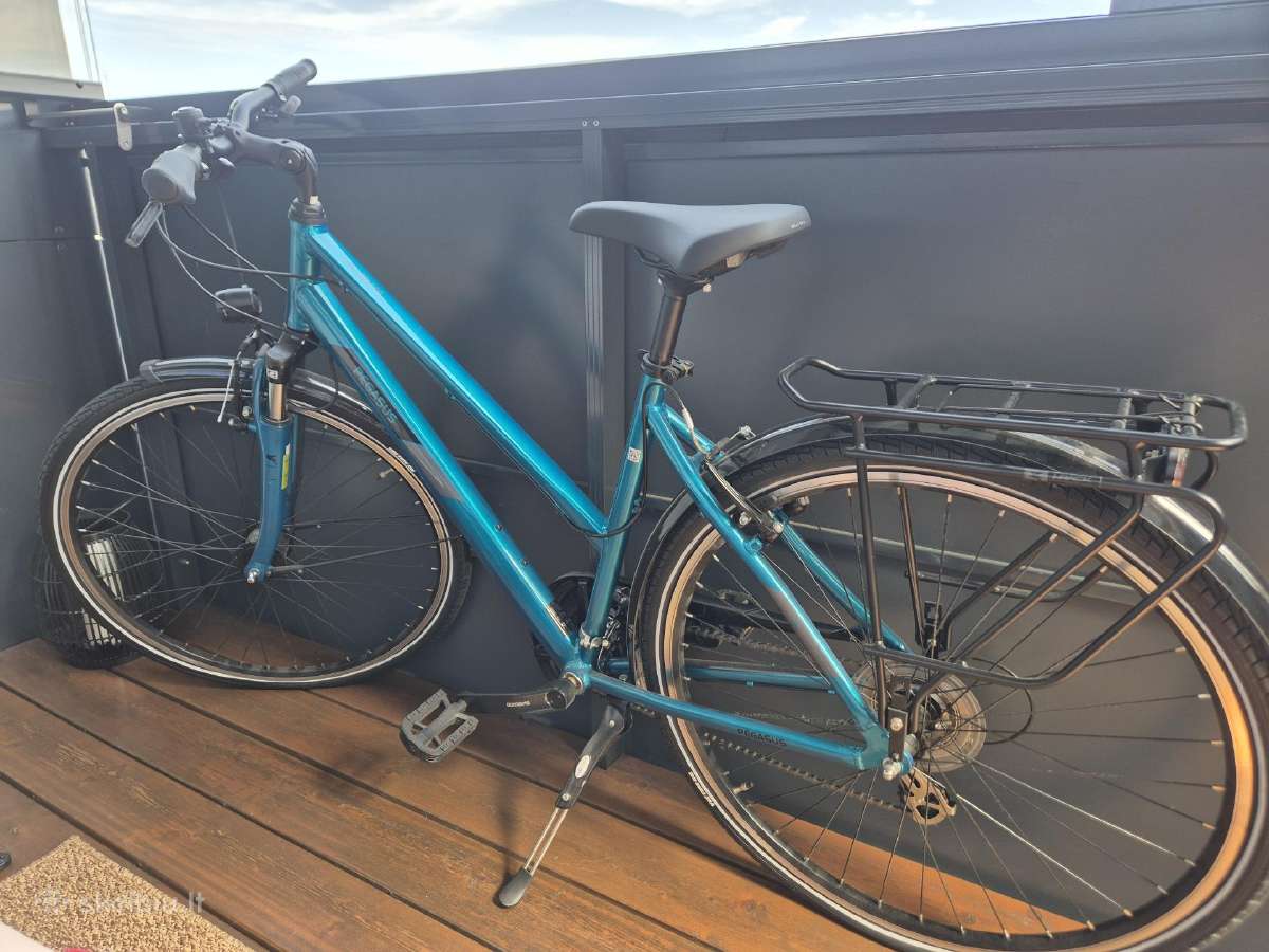 Dviratis 28" Pegasus Solero SL 24g trapez mėlynas