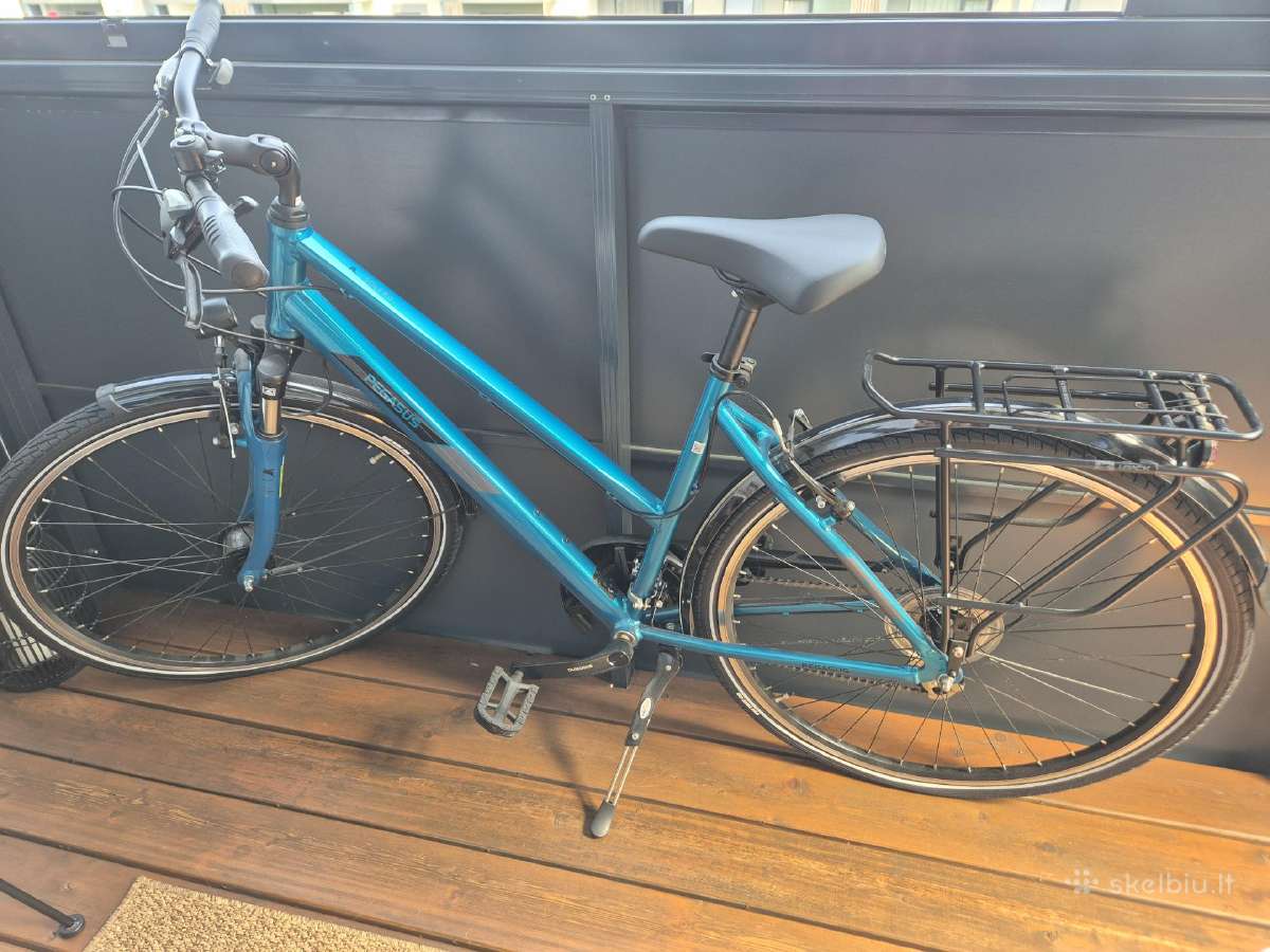 Dviratis 28" Pegasus Solero SL 24g trapez mėlynas - nuotraukos Nr. 2
