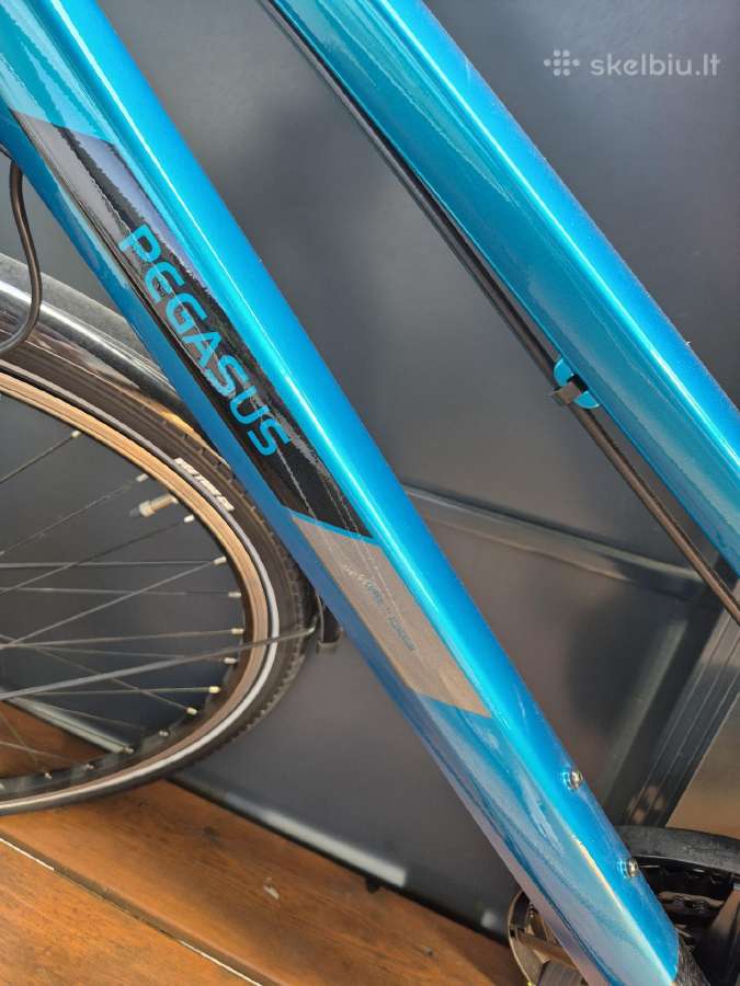 Dviratis 28" Pegasus Solero SL 24g trapez mėlynas - nuotraukos Nr. 4