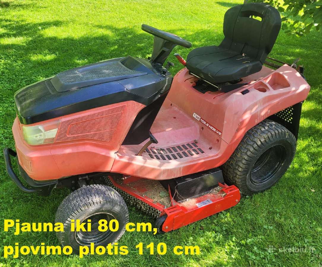 Mulčerio nuoma žoliapjovės nuoma sodo traktoriuko - nuotraukos Nr. 2