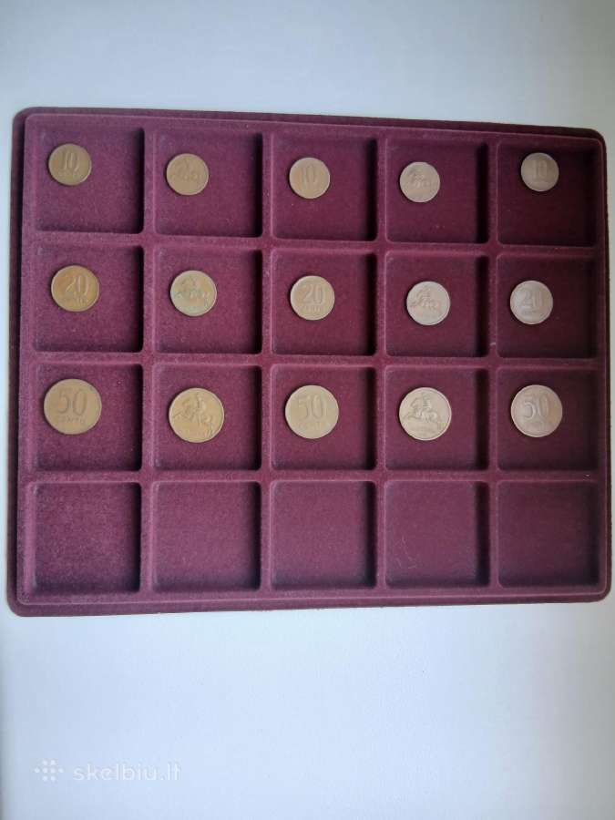 Lietuva 1991 10,20,50 centai - nuotraukos Nr. 4