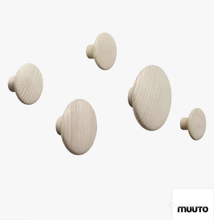 Muuto medinių kabliukų rinkinys