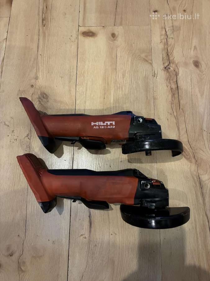 Kampinis Šlifuoklis Hilti Ag 125 A22 Ir Kt.