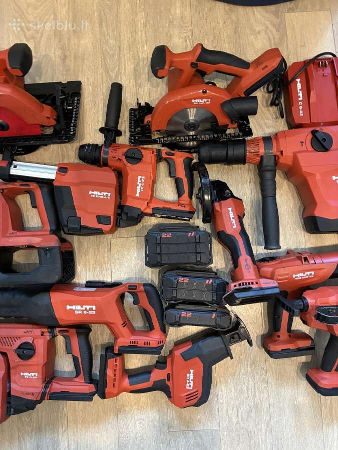 Kampinis Šlifuoklis Hilti Ag 125 A22 Ir Kt. - nuotraukos Nr. 16