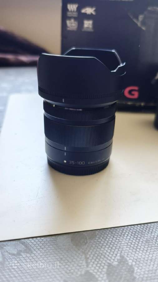 Panasonic Lumix Gx80 su dviem objektyvais - nuotraukos Nr. 2