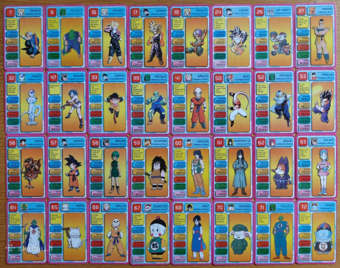 Dragon Ball Z Special Edition (Dbz) kortos