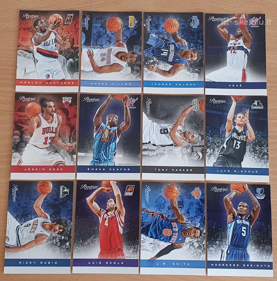 Nba, Eurolygos ir Lkl kortelės - nuotraukos Nr. 11