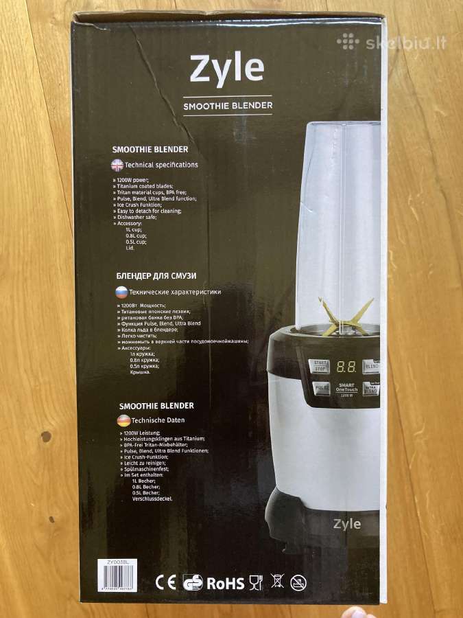 Kokteilinė smoothie blender - nuotraukos Nr. 2