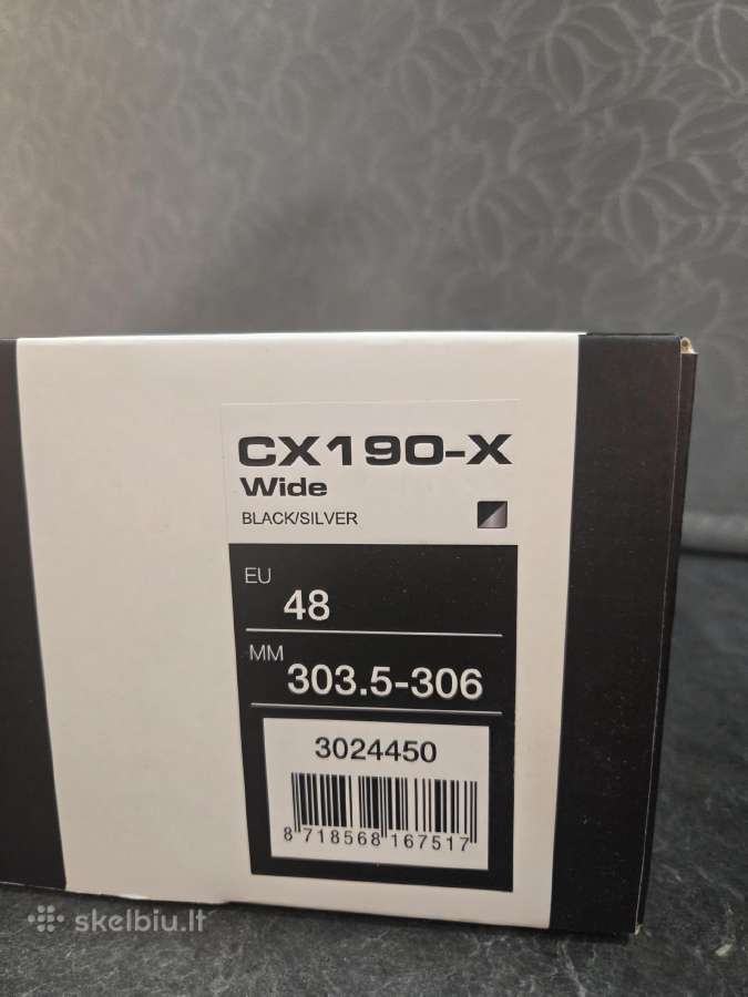 Lake Cx190-x Wide plentinio dviračio batai 48 d. - nuotraukos Nr. 6