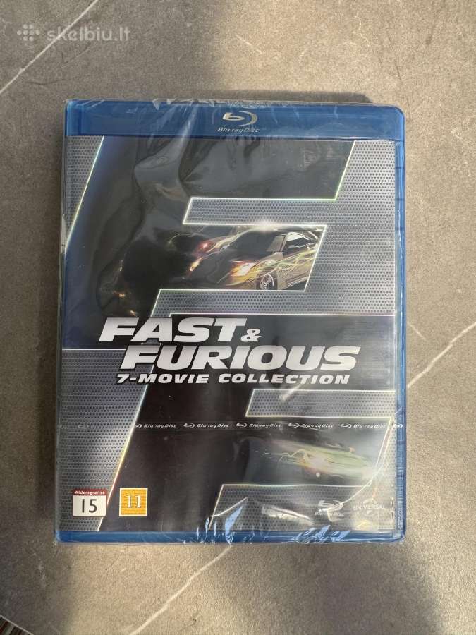 Fast & Furious 7 movie collection blu-ray