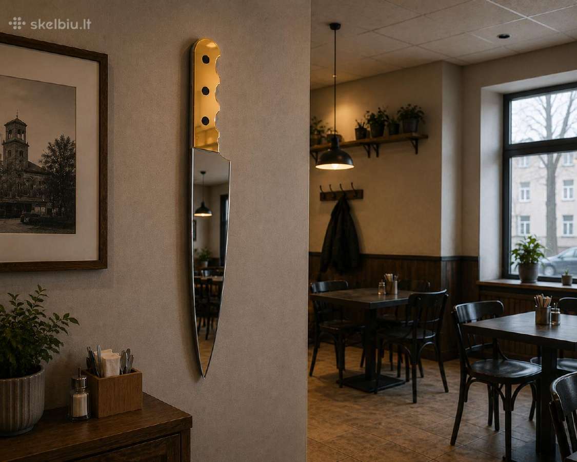 Sienos dekoras su veidrodinio atspindžio efektu - nuotraukos Nr. 2