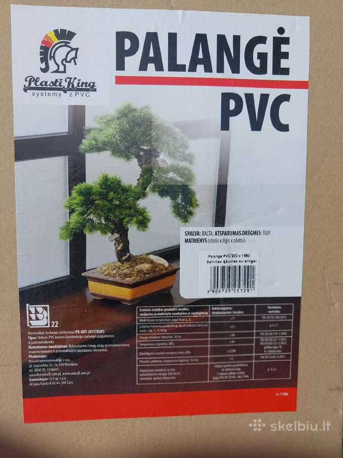 Plastikinės Palangės 1560200