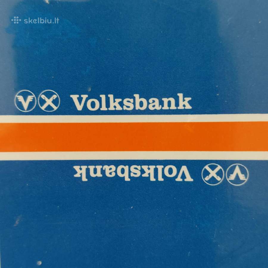 Suvenyrinės kortos - bankas / Vokietija - nuotraukos Nr. 5