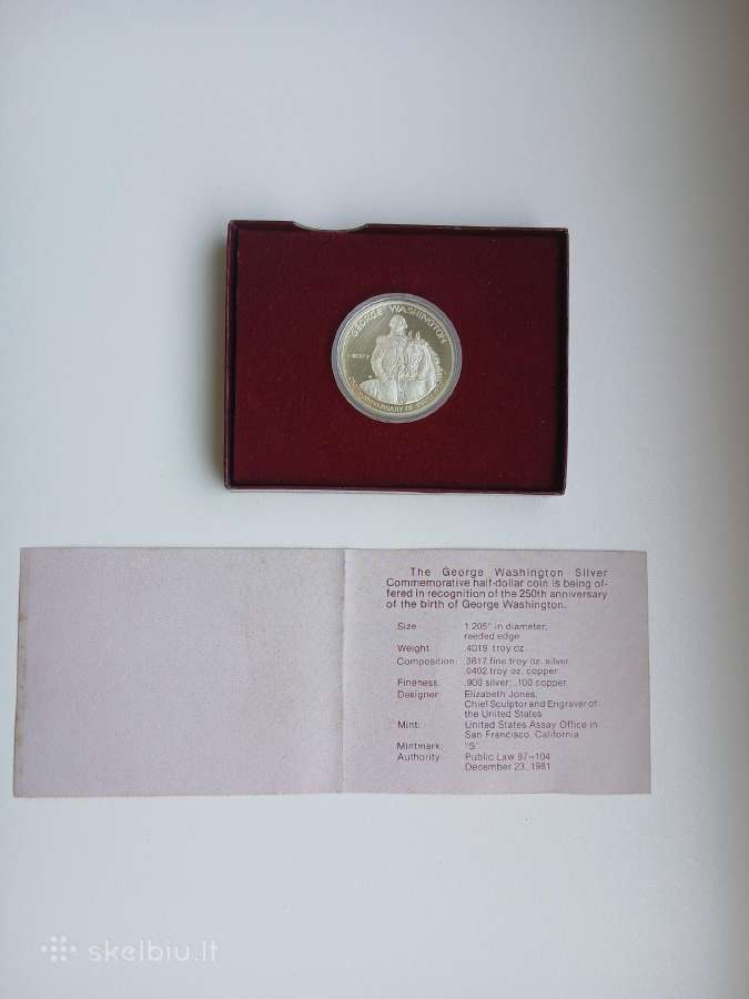 JAV Washington 1/2 doleris