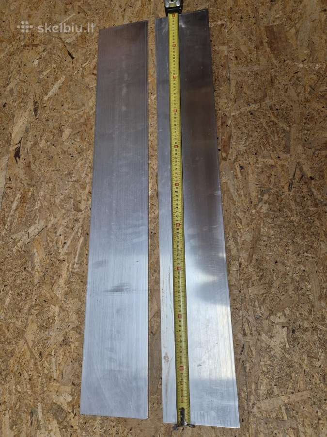 Aliuminio juosta 10x150mm Pa38 Aw-6060 aliuminis - nuotraukos Nr. 2