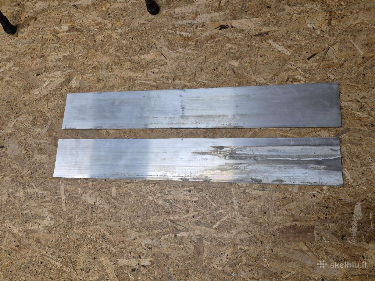 Aliuminio juosta 10x150mm Pa38 Aw-6060 aliuminis - nuotraukos Nr. 4
