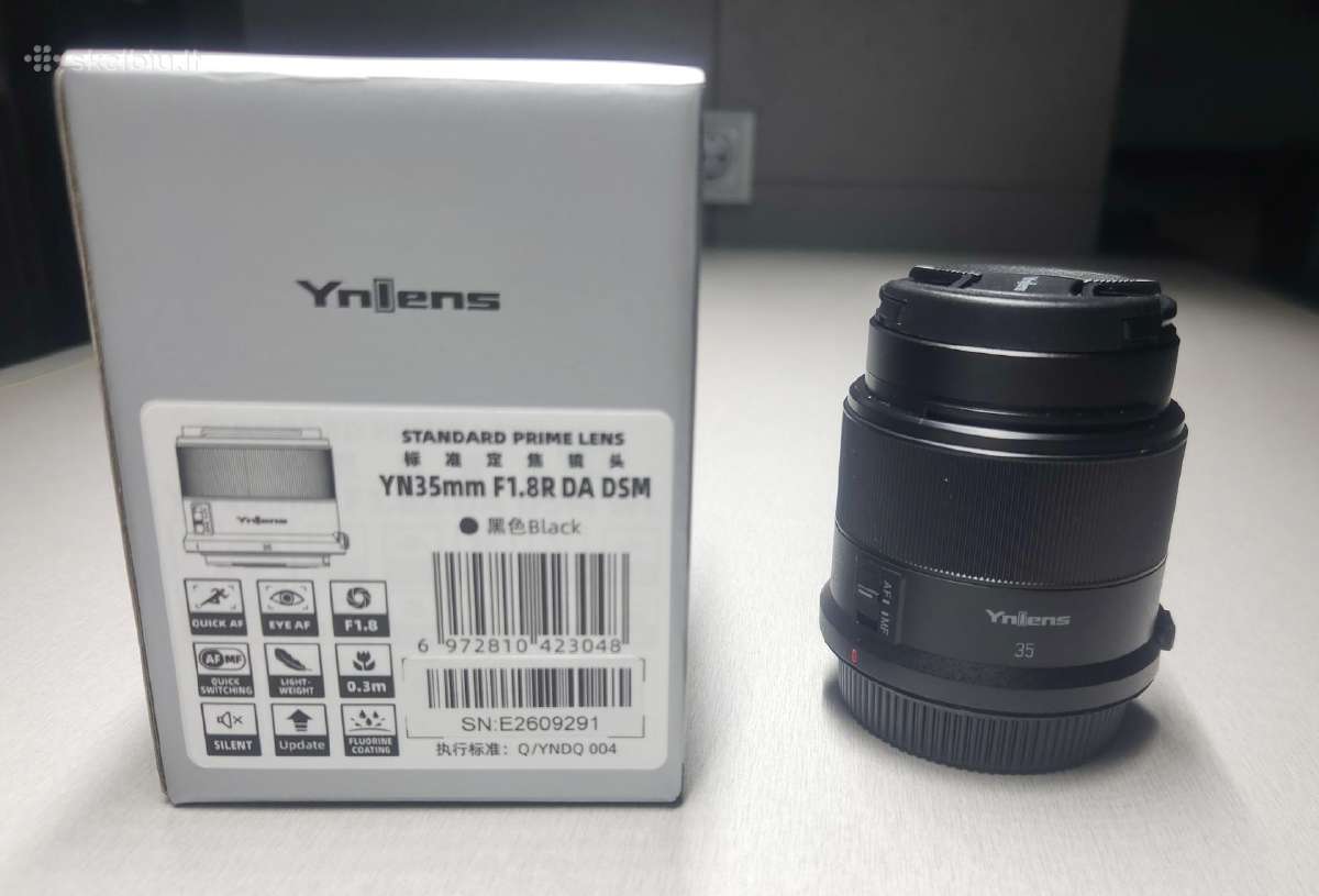 Yongnuo 35mm f1.8 Aps-c Auto Focus (Canon Rf)