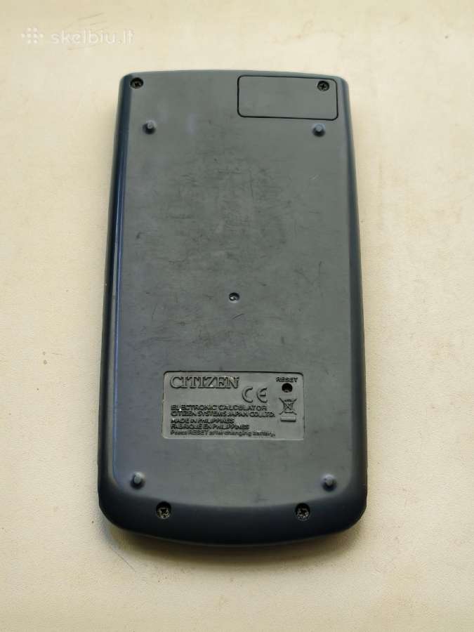 Citizen Sr-270x College Scientific Calculator - nuotraukos Nr. 3