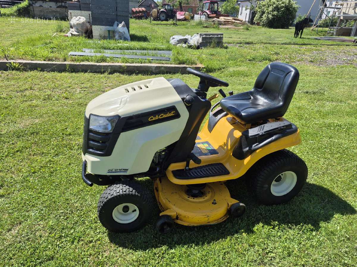 Sodo traktoriukas cub cadet - nuotraukos Nr. 6
