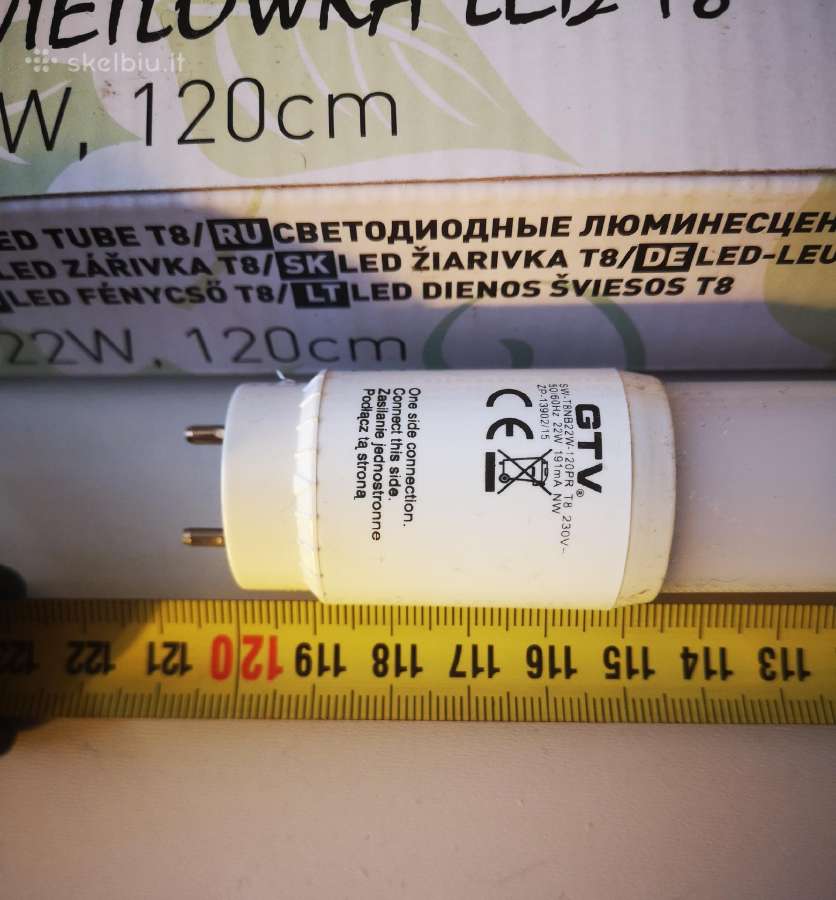 T8 LED lempos - nuotraukos Nr. 3