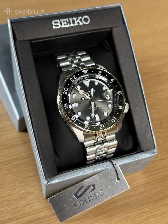 Seiko 5 ssk021 Gmt laikrodis