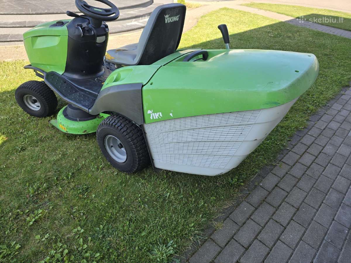 Sodo traktoriukas viking - nuotraukos Nr. 6