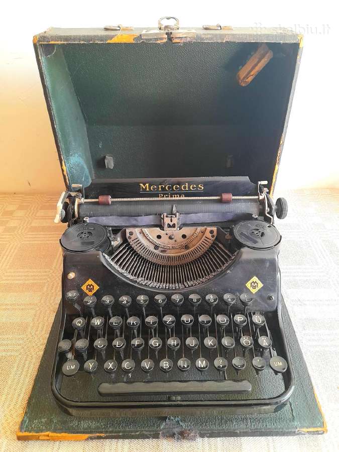 Antikvarinės rašomosios mašinėlės 1935-1960m. - nuotraukos Nr. 7