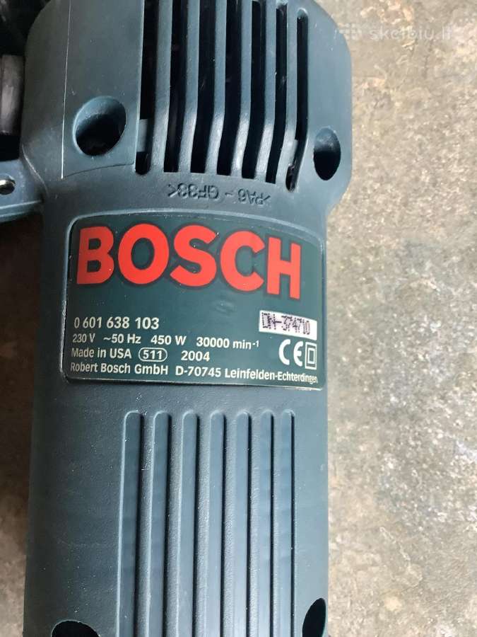 Bosch freza - nuotraukos Nr. 2
