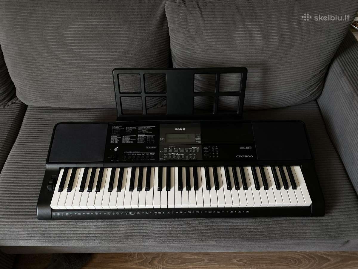 Parduodamas skaitmeninis sintezatorius Casio Ct-x8