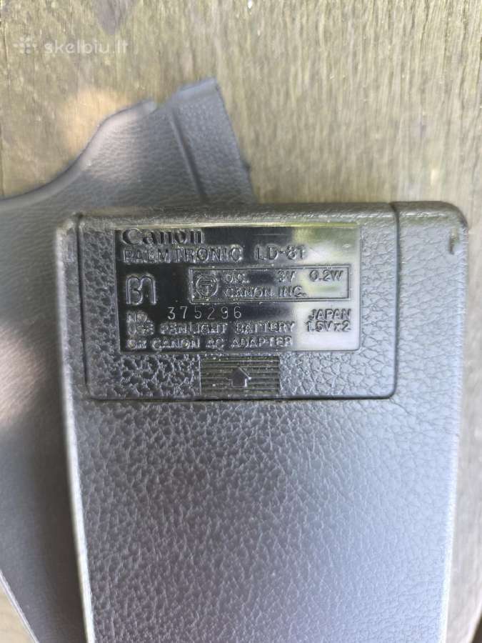 Antikvarinė elektroninė skaičiavimo mašinėlė Canon - nuotraukos Nr. 5