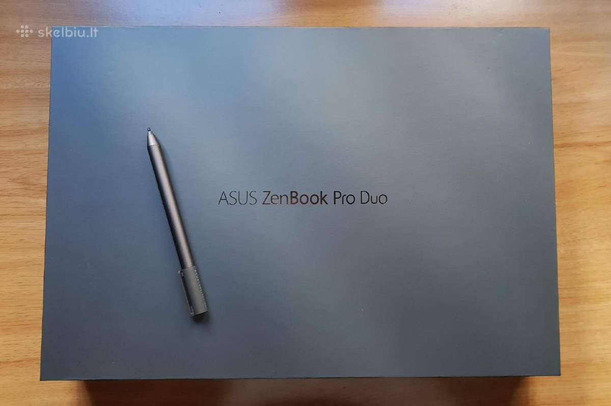 Asus Zenbook Pro Duo Ux582zm – idealios būklės - nuotraukos Nr. 7