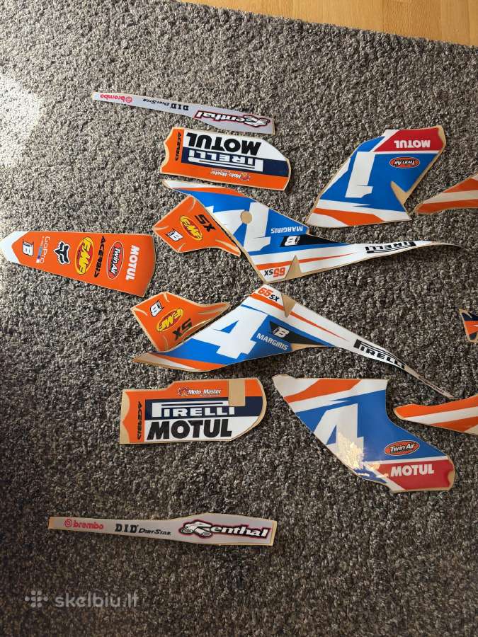 KTM Sx 65 Lipdukai - nuotraukos Nr. 4