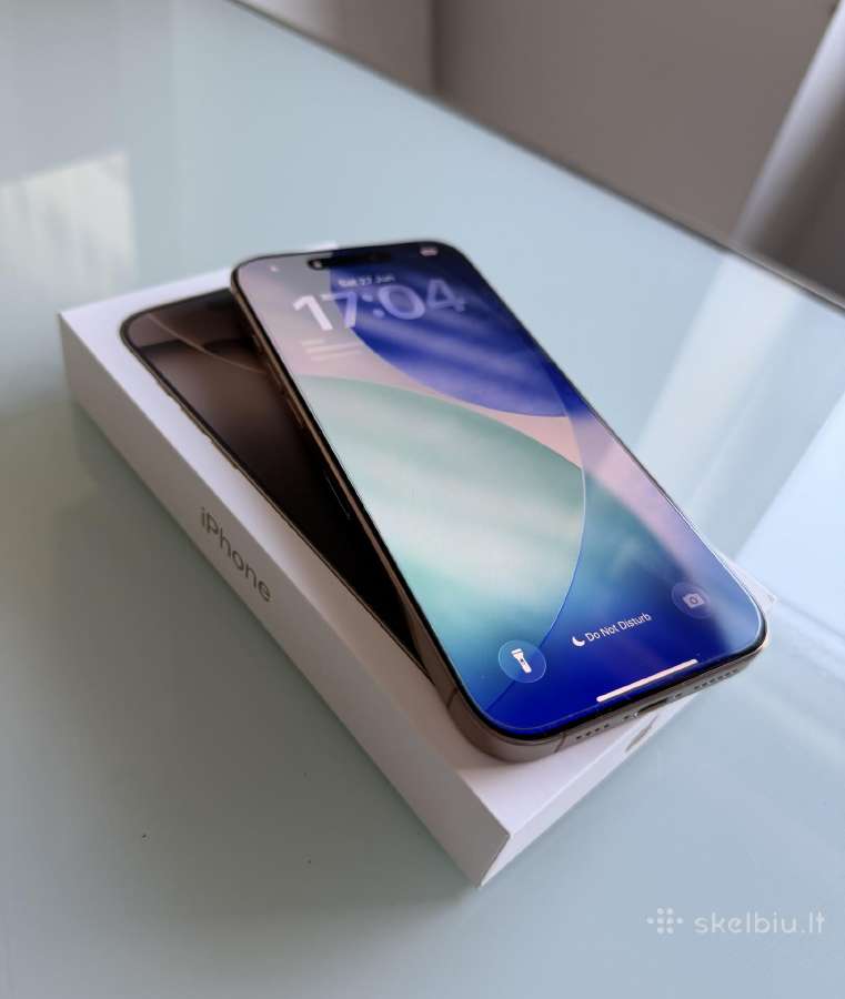 iPhone 16 pro max 512gb desert titanium