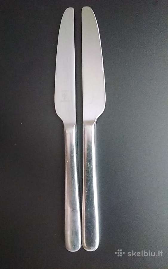 2 stalo peiliai už 0,5 €