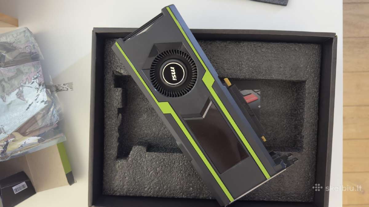 Msi Geforce Gtx 1080 Ti 11gb Vaizdo Plokštė - nuotraukos Nr. 4