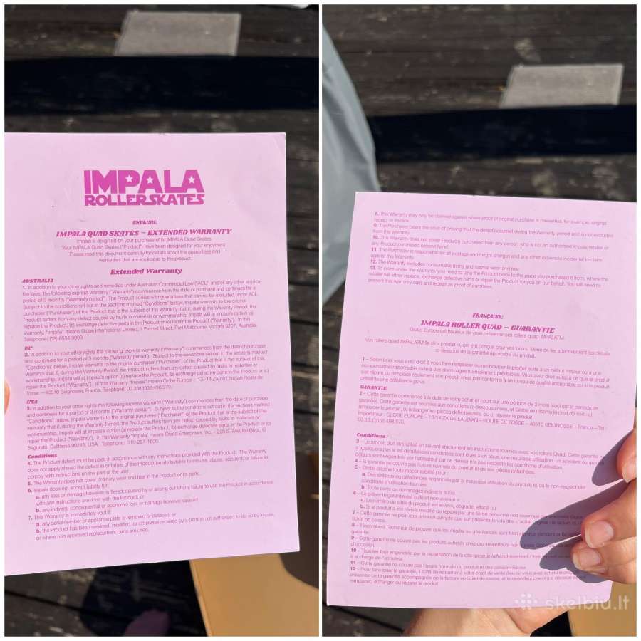 Impala Rollerskates, Keturračiai riedučiai - nuotraukos Nr. 5