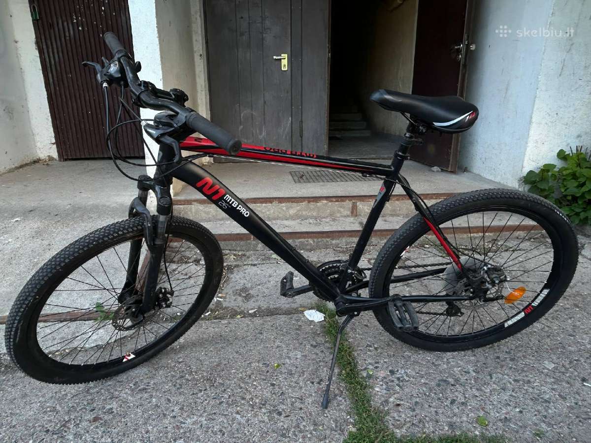 Kalnų dviratis N1 MTB Pro 2.0 26", juodas