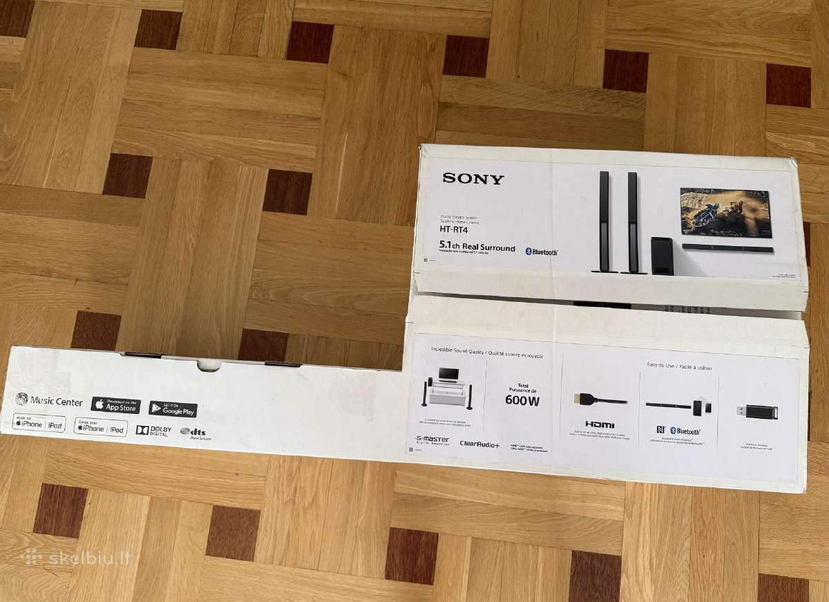 Sony Ht-rt4 5.1 namų kino sistema