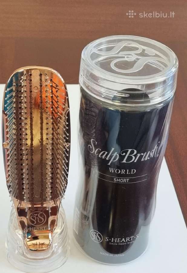 S-heart-s Scalp Brush World Short plaukų šukos