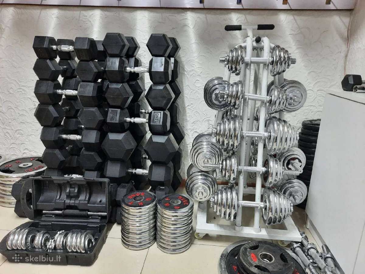 Išparduodamas sporto inventorius