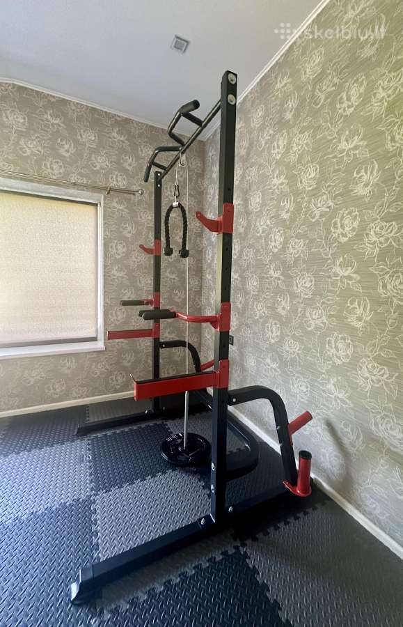 Daugiafunkcinis sportinis stovas (Power Rack)