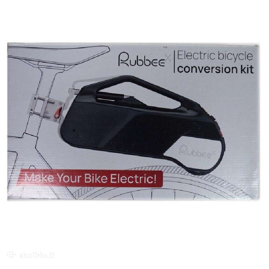Priedas Rubbee-x paverčiantis dviratį elektriniu - nuotraukos Nr. 3