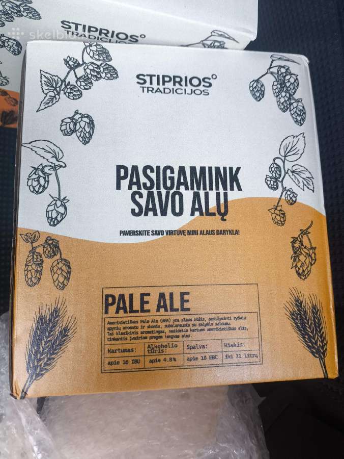 Alaus gaminimo rinkinys stiprios tradicijos