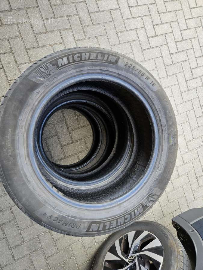 4 Mishelin 225/55 R 18 padangų komplektas - nuotraukos Nr. 3