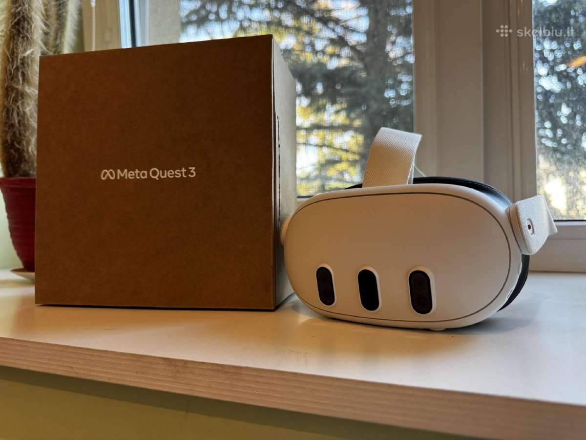 Meta Quest 3 128gb vr akiniai