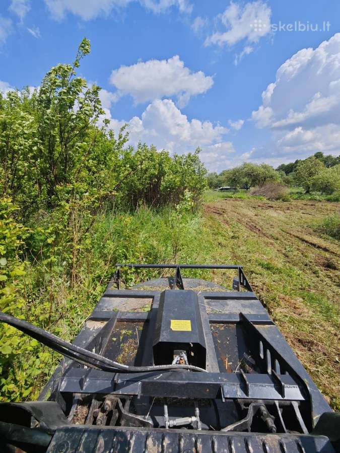 Sklypų lyginimas, žemės bei kelmų frezavimas - nuotraukos Nr. 17