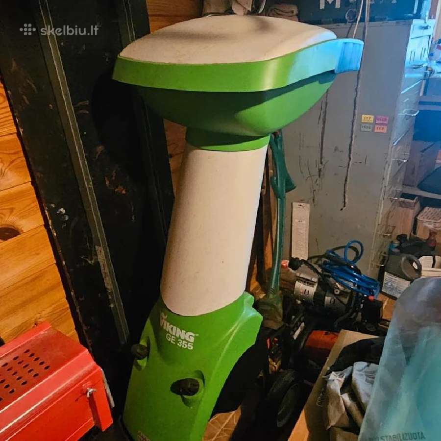 Elektrinis šakų smulkintuvas Viking Ge 355